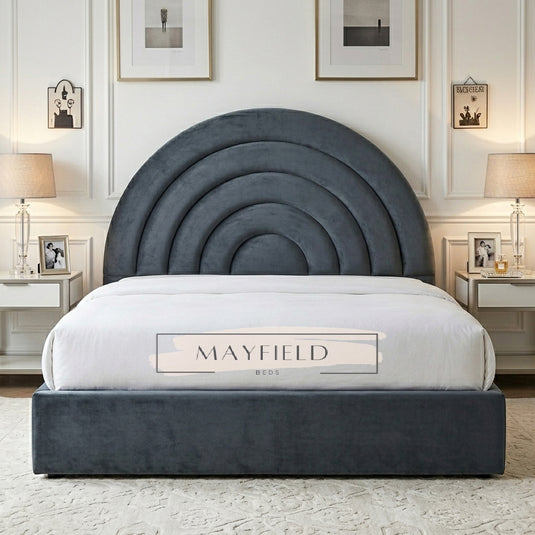 Rainbow Luxury Bed With Storage and Mattress Options