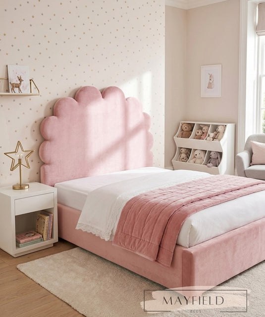 Handmade Tulip Kids Bed | Custom Safety Rails | UK Crafted